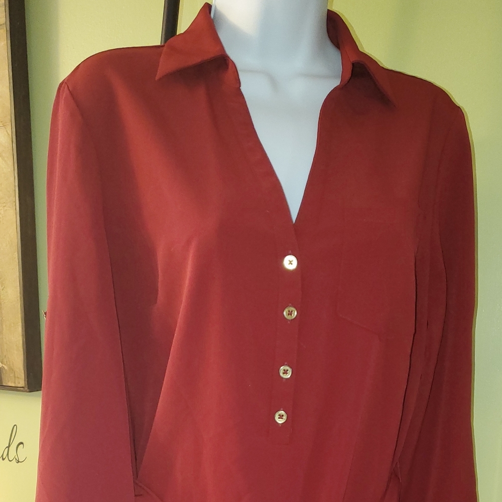 NY & Co Shirt Dress sz M
